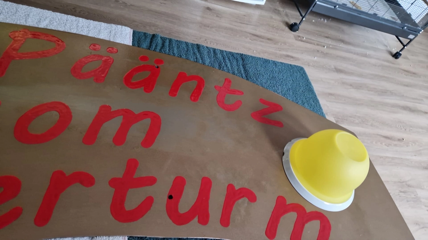 Mir Pääntz vom Wasserturm - Karnevalsverein - Tisch