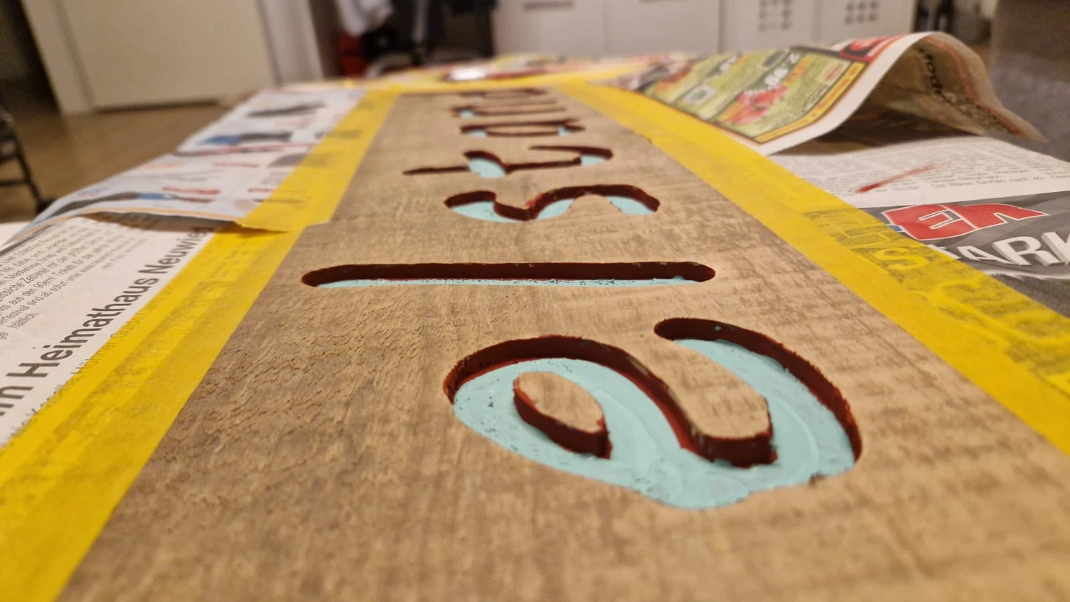 Mir Pääntz vom Wasserturm - Karnevalsverein - Tafelschild