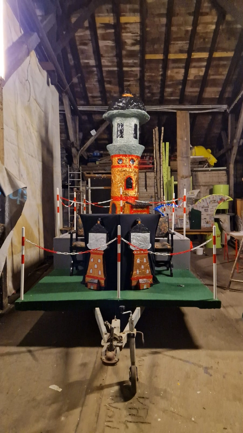 Mir Pääntz vom Wasserturm - Karnevalsverein - Turmmodell