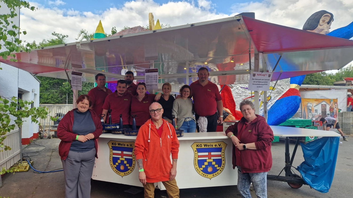 Mir Pääntz vom Wasserturm - Karnevalsverein - Teammitglieder